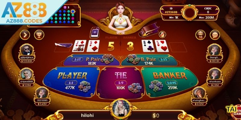 Những quy tắc rút lá bài thứ ba trong Baccarat