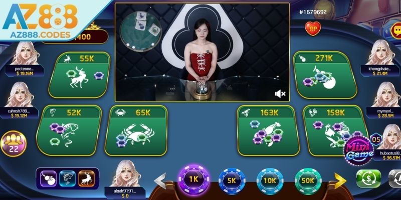 Kinh nghiệm chơi Bầu Cua AZ888 từ cao thủ