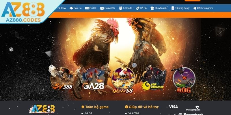 Khám phá đá gà trực tiếp AZ888